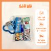 Móc Khóa Túi Xách Kiuwu Nhựa PVC Mini Xanh Dương