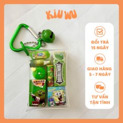 Móc Khóa Túi Xách Kiuwu Nhựa PVC Mini Xanh Lá