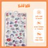 Sticker Nổi 3D Kiuwu Trong Suốt Dễ Thương Xanh
