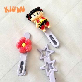các kiểu kẹp tóc mái dễ thương 6