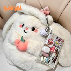Móc Khóa Túi Xách Kiuwu Nhựa PVC Mini Trắng