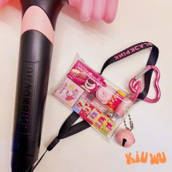 Móc Khóa Túi Xách Kiuwu Nhựa PVC Mini Hồng